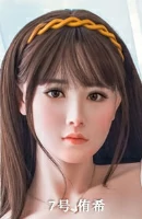 COSDOLL ヘッド番号 7号 シリコンヘッド植毛版