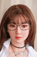 COSDOLL ヘッド番号 36号 シリコンヘッド植毛版