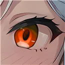 IROKEBIJIN 眼球 オレンジ色