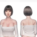 Irontech Doll 髪型 J7