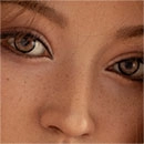 AIBEI Doll 頭部機能追加（複数購入可能） 顔雀斑