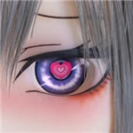 Aotume Doll 眼球にハート付き あり