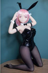 Dollhouse168 服装追加（贈り物：黒チューブトップ+ピンクスカート） バニーガール服（小胸）