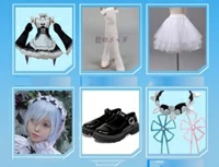 WAX Doll 追加オプション 服装＋ウィッグのみ