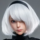 ゲーム ドール 頭部オプション(下記以外のヘッドをご希望の場合、備考欄にヘッド番号をご記入お願いいたします。) Lady No.18-1