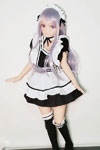 Dollhouse168 服装追加（贈り物：黒チューブトップ+ピンクスカート） メイド服
