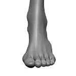 MD DOLL 自立加工 硬い足（ボルトなしの自立加工）