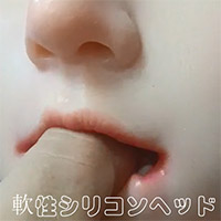 Myloliwaifu ヘッド材質 軟性シリコンヘッド(オーラル機能+一体式舌付き)