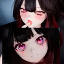 MOZU Doll 頭のタイプ PVCヘッド+軟性シリコンヘッド