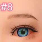 Normon Doll 眼球の色 ＃8