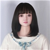 QQDOLLS ウィッグ 黒