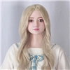 QQDOLLS ウィッグ 黄色