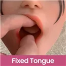 SEDOLL 口のオプション 固定式舌あり