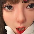 SHEDOLL ヘッドのやわらかさ 軟質シリコンヘッド（リアル口腔+顎機能あり＆オーラルセックス可）
