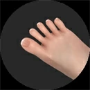 Starpery 足のネイル French