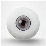 TOP-CYDOLL 瞳の色（可動式） ライトブルー（血管入り）