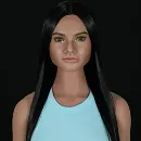 Top Fire Doll ウィッグ 3