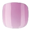 XT purple足のネイル