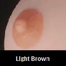 Rosretty 乳輪の色 ライトブラウン