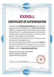 exdoll 認証書