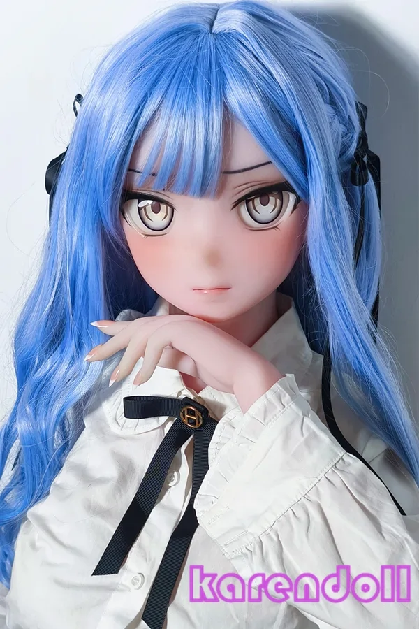 青髪 中野花澄 モデル系 ラブドール