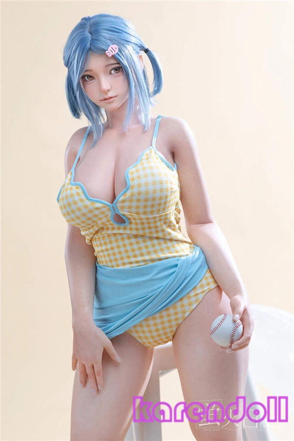 菜菜子 淑女 ドール ブルー髪