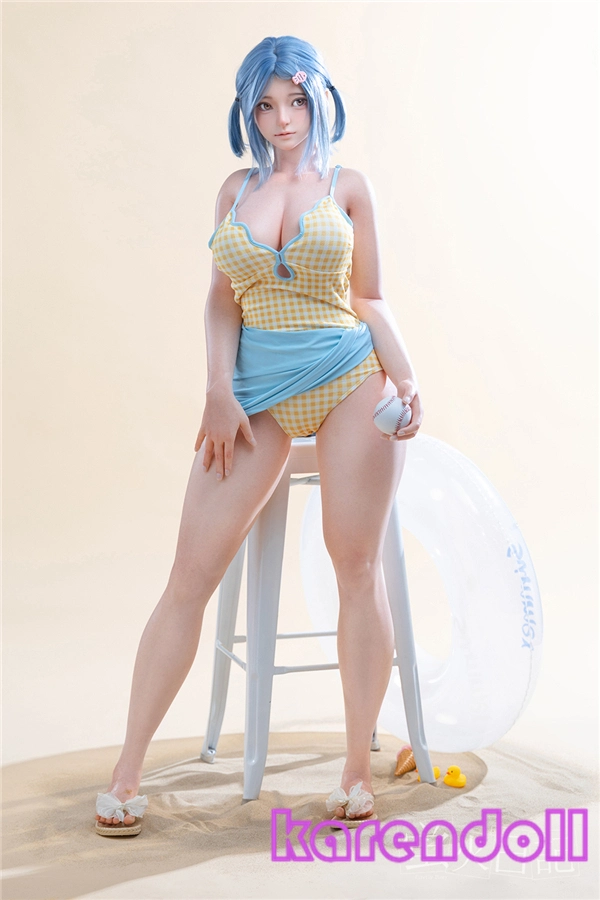 ラブドール 美しい 菜菜子 ブルー髪