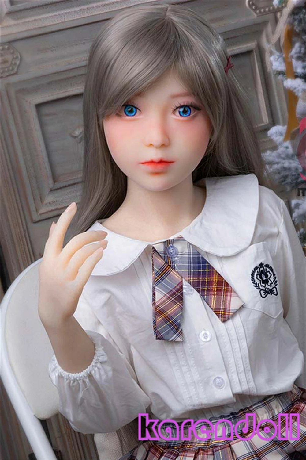 『結愛』128cm 小胸 MOMODOLL#012 10代制服系セックス人形