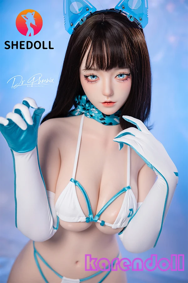 SHEDOLL 江小婉2.0最新メイク 168cm Eカップ 等身大ラブドール 中国製 アダルト系 ダッチワイフ人形 シリコンヘッド＆TPEボディ素材