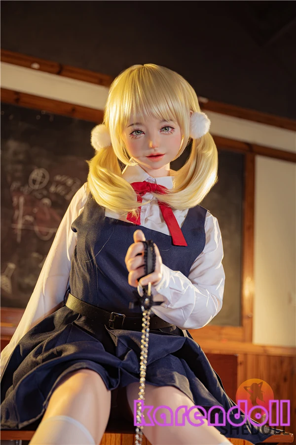 SHEDOLL 夭夭2.0 可愛い金髪ラブドール150cm Bカップ シリコンヘッド＆TPEボディ ダッチワイフ 中国製