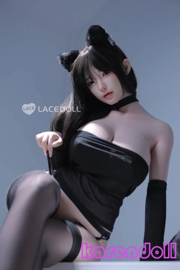 LACE DOLL 163cm H cup 夏沫 猫耳ヘアバンド 魅せる ラブドール 色白美肌 ドール 大人っぽい魅力 モデル 巨乳
