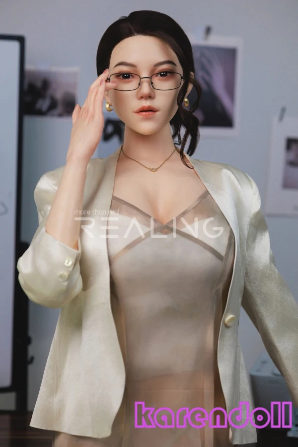 Realing 女性型 OL秘書系 165cm Hカップ 晴悠 Bride 巨乳セクシー人形 等身大のラブドール シリコン製ヘッド＆TPE製ボディ素材選択可