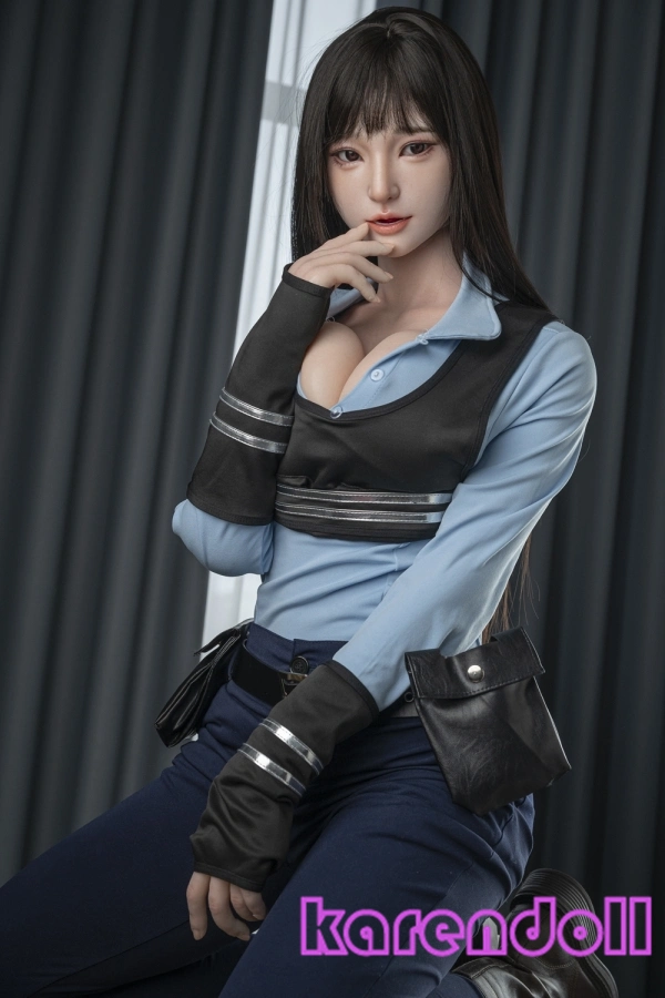JXDOLL M9 JiaJia シリコン製 166cm Fカップ ROS機能付き リアルな ラブドール うさぎ系女子 警察官キャラ コスプレ衣装