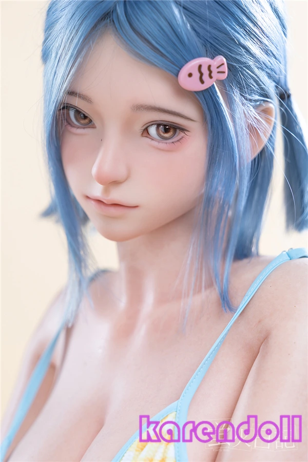 綺麗系 ドール 菜菜子 ブルー髪