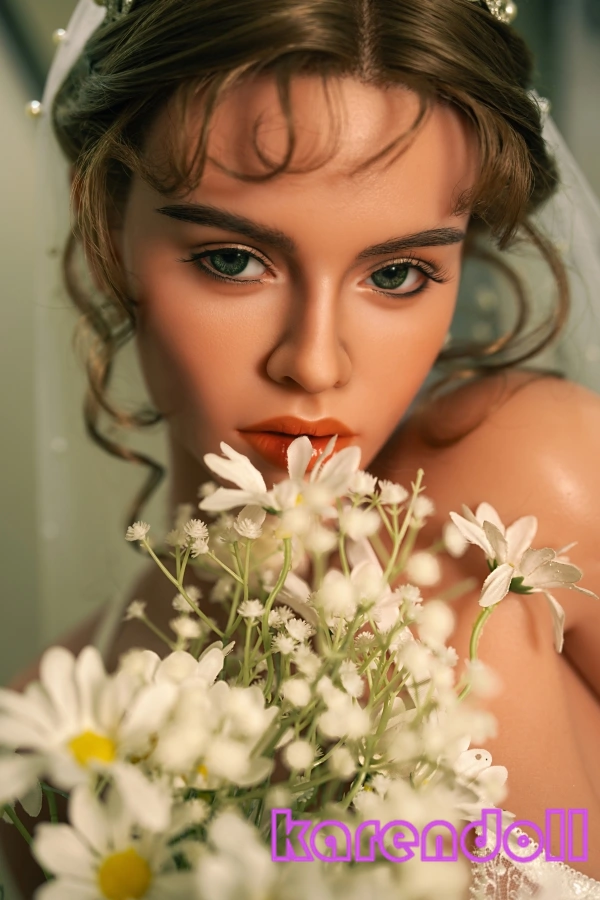 TopFire Doll T41 シリコン製ラブドール Fカップ 158cm 模擬口腔を搭載 花嫁風 優雅系 海外系 リアル人形 等身大