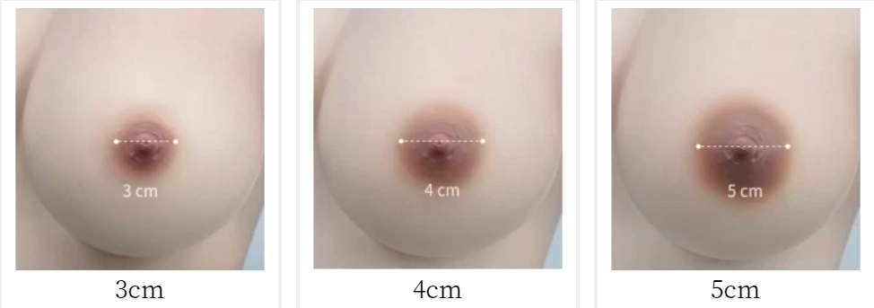 fanreal 乳輪 大きさ