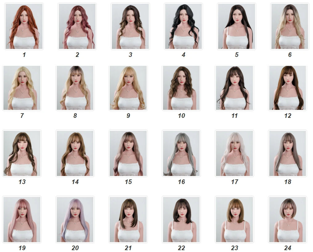 FANREAL dolls 髪型