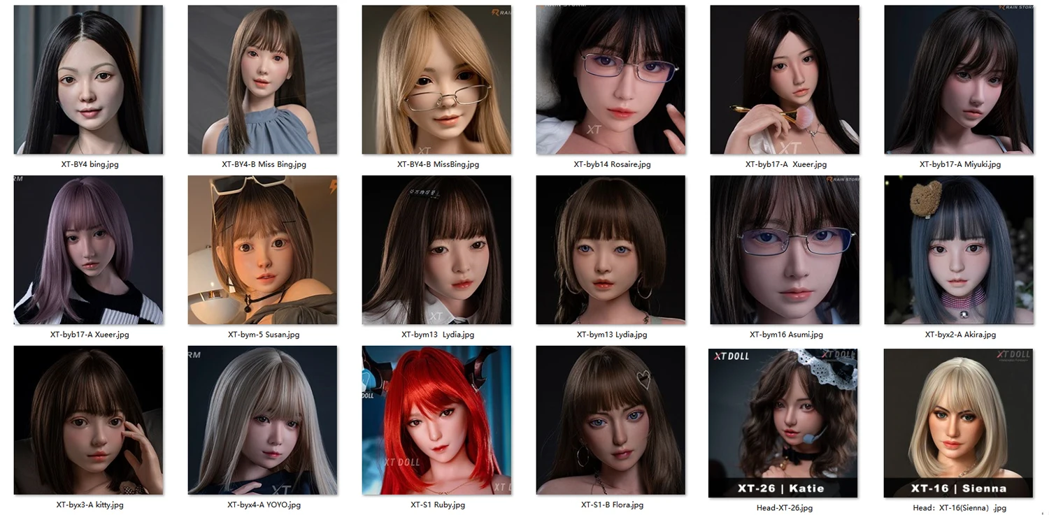 XTDOLL ヘッド型番_1