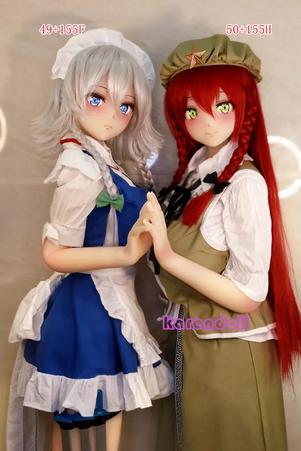 口コミー青葉 155cm Fカップ ＃49 ＃50 Aotume Doll アニメ人形姉妹コスプレラブドール