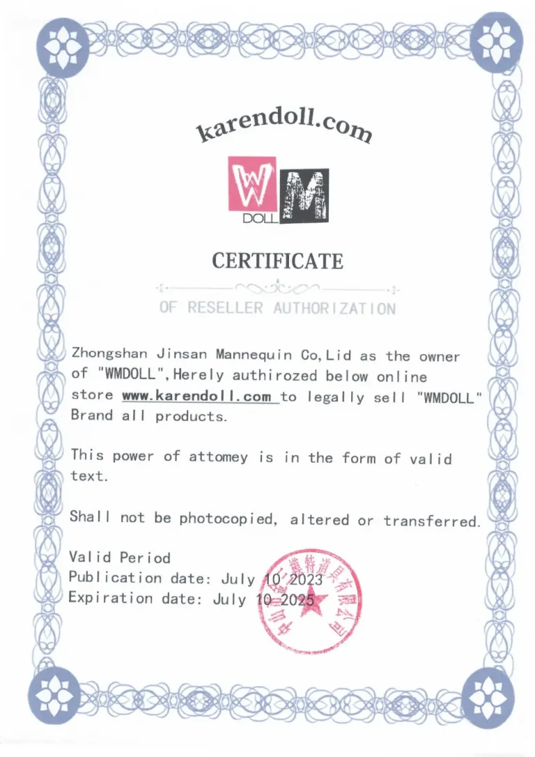 WMdoll-certification