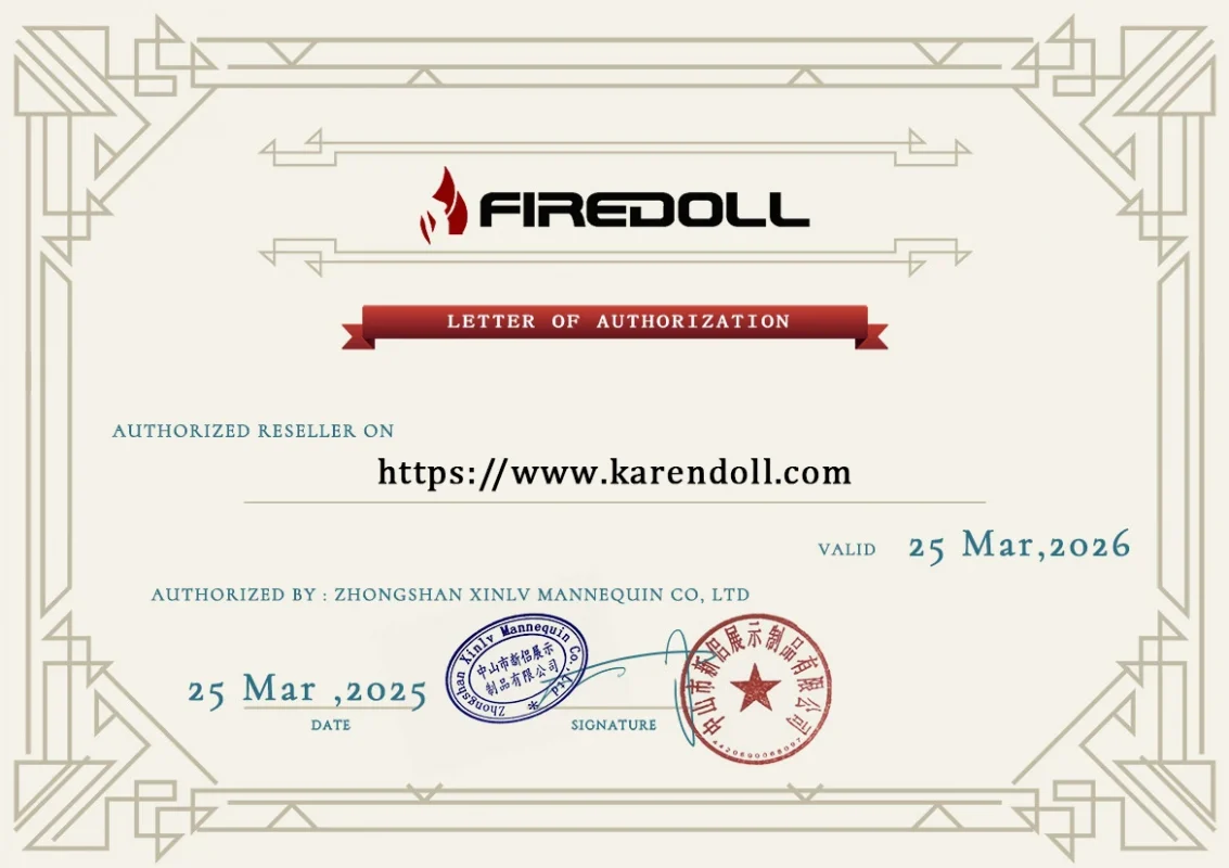 firedoll 認定証明書