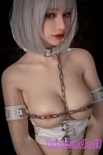 女性らしい ラブドール Evana 白髪