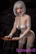 Evana 白髪 女性らしい ラブドール