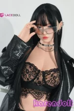 晚冰 黒髪ロング 熟女 ラブドール