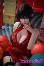 キツネ顔 LACE DOLL 赤木