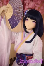 クールビューティー Aotume Doll M4 雷電将軍コスプレ