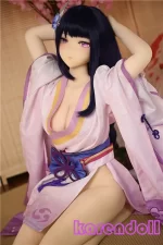 155cm Aotume Doll M4 雷電将軍コスプレ