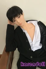 小陌 172cm DHDOLL イケメン 女性 用 ラブドール 男性 型 リアル 人形 - 画像 (4)