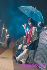 等身大の人形 鈴蘭